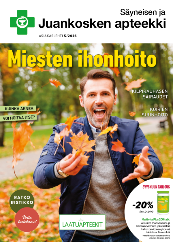 Heinä-elokuun asiakaslehti