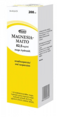 MAGNESIAMAITO 82,5 mg/ml oraalisusp 200 ml