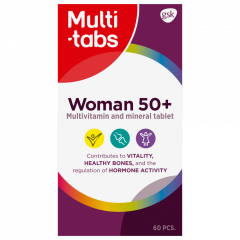 Multi-tabs Woman 50+ Monivitamiini 60 tabl